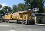 UP 5256 leads NS train 349 into the yard for a pickup